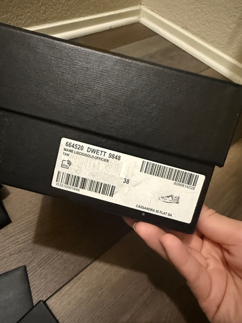 Saint Laurent Tan Leather Cassandra 05 FLAT SA - Picture 3 of 3